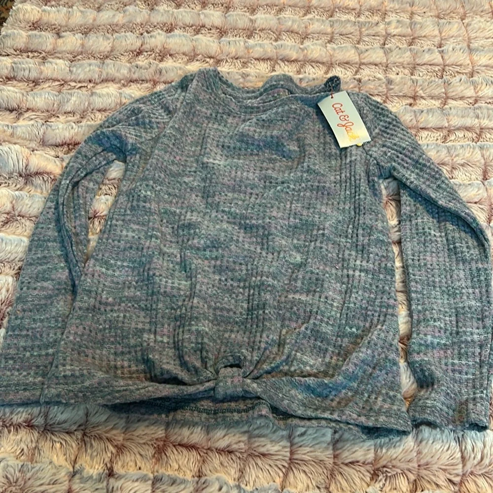 Girl Cat & Jack long sleeve top size small - Picture 1 of 2